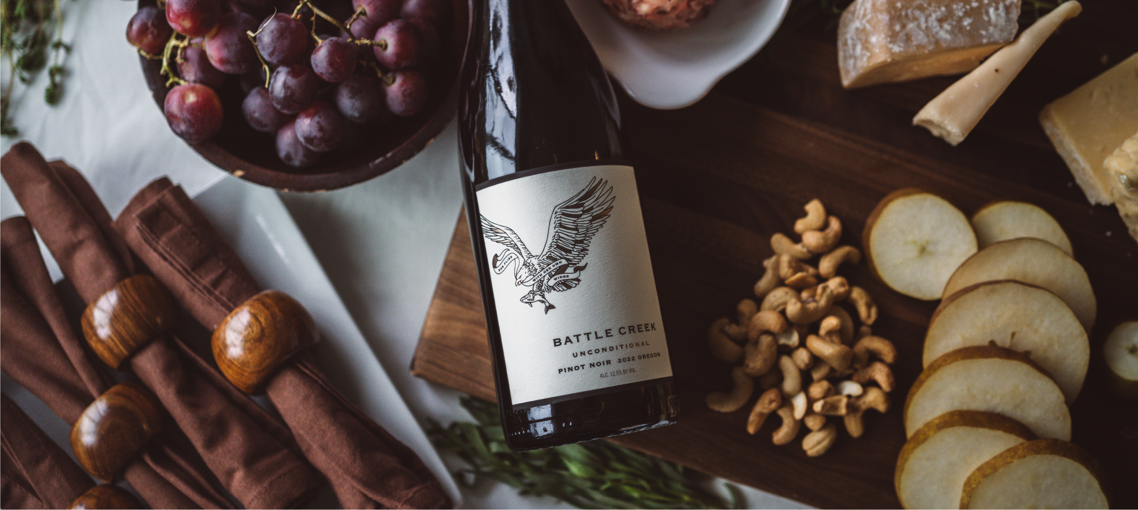 Battle Creek Cellars award-winning Oregon Pinot 