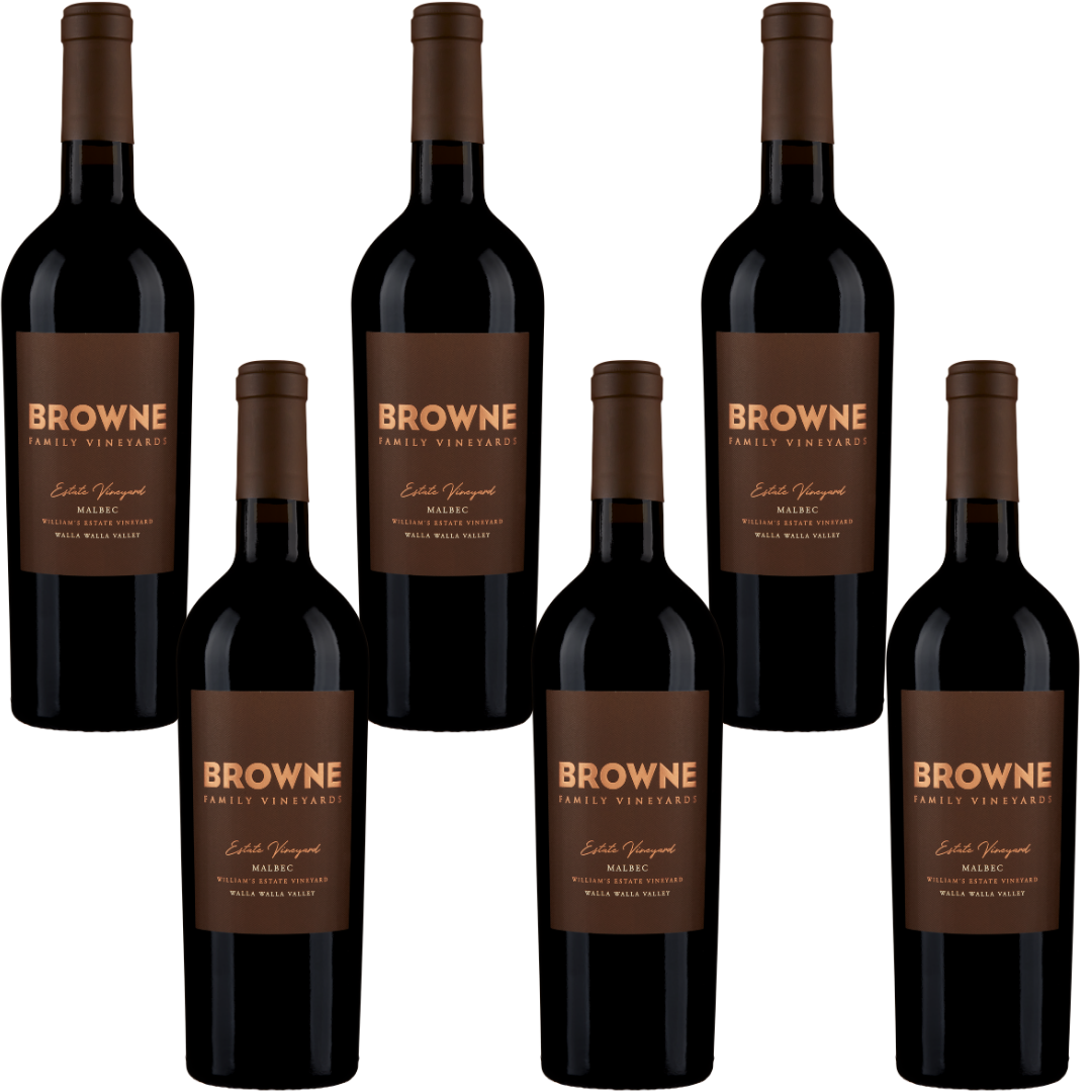 Browne Estate Vineyard Malbec Vertical Cases