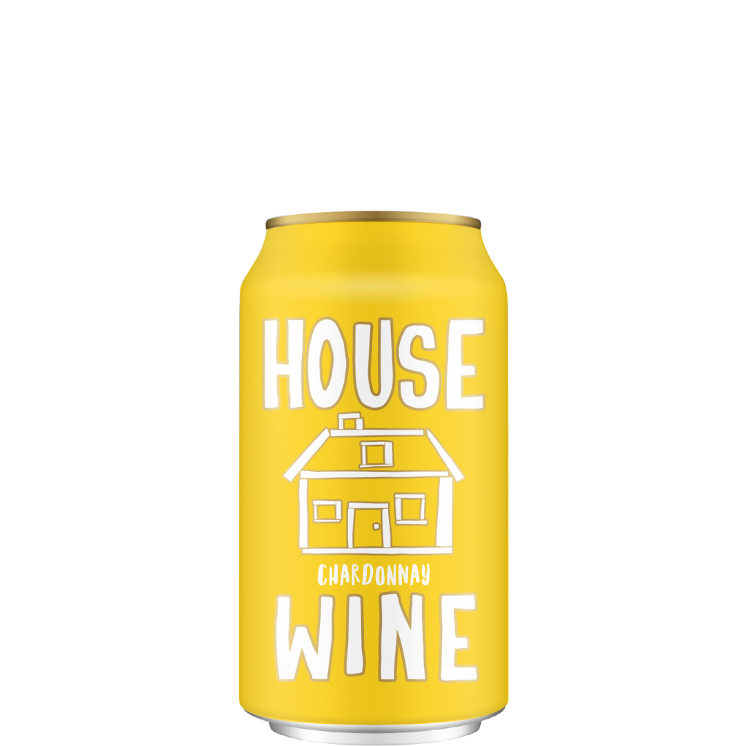 House Wine Chardonnay 355ml Can