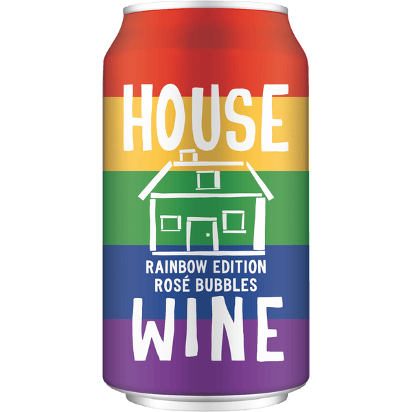 House Wine Rainbow Sparkling Rosé 355ml