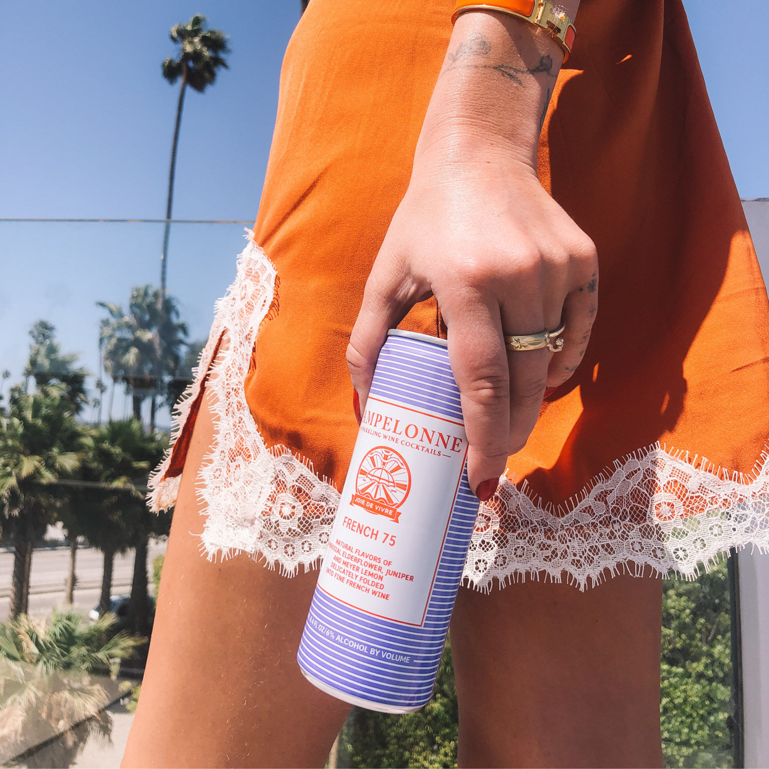 Pampelonne French 75 Cans