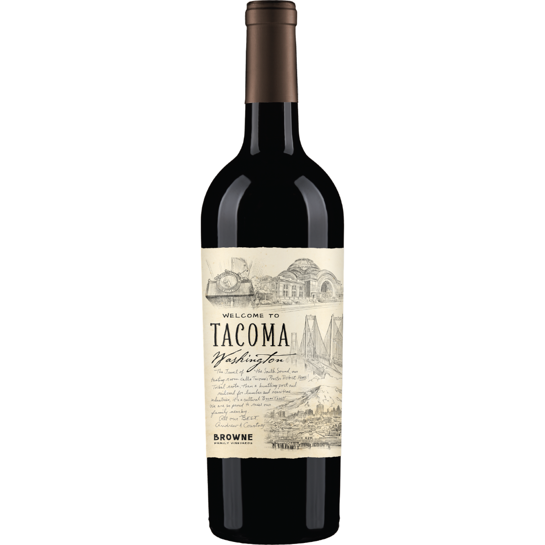 Browne City Collection Tacoma Red Blend