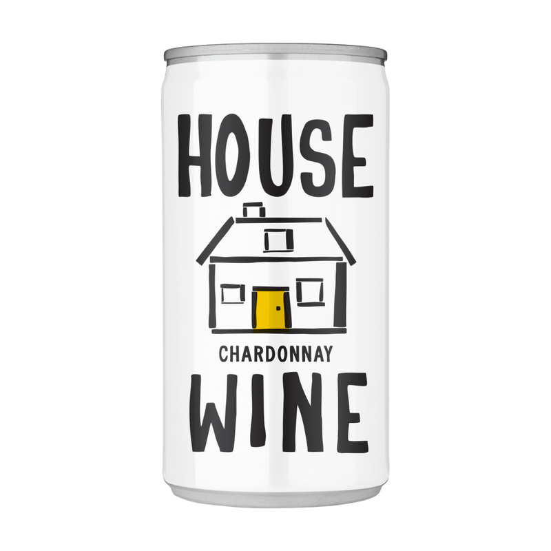 House Wine Chardonnay 200ml Can