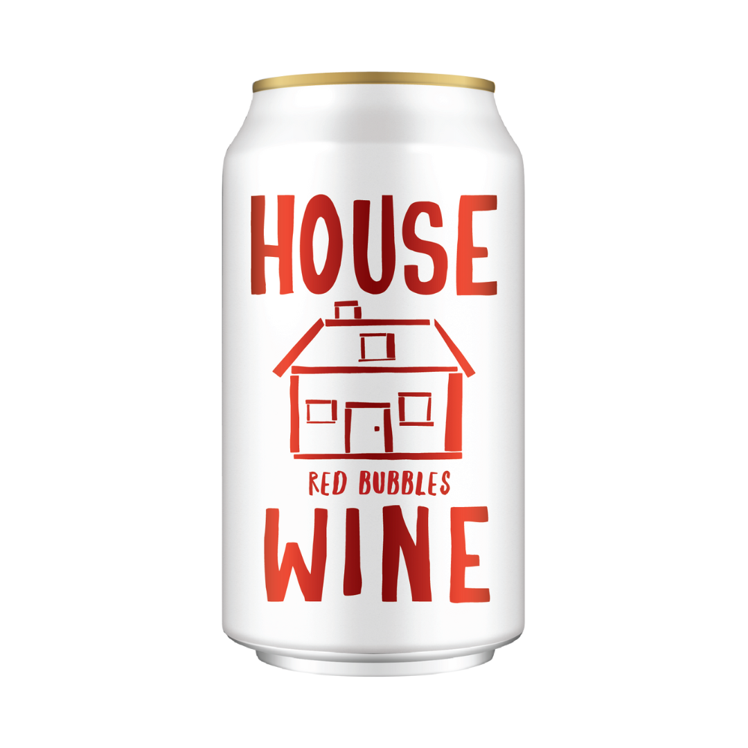 House Wine Red Bubbles