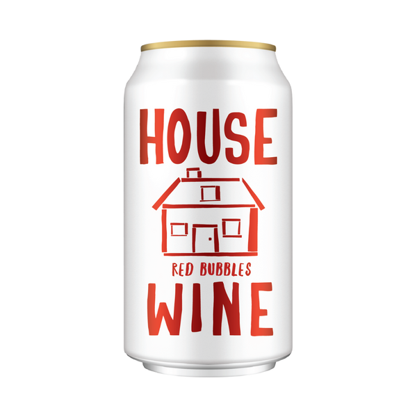 House Wine Red Bubbles