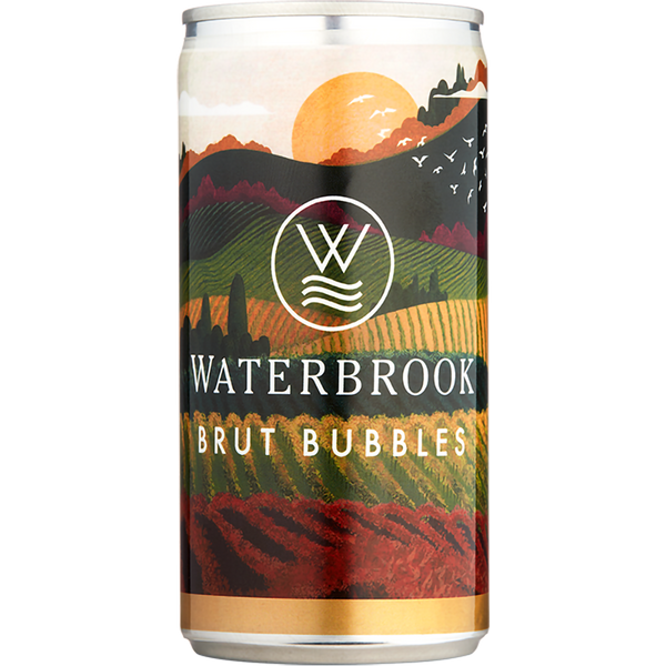 Waterbrook Brut Bubbles 200mL Can
