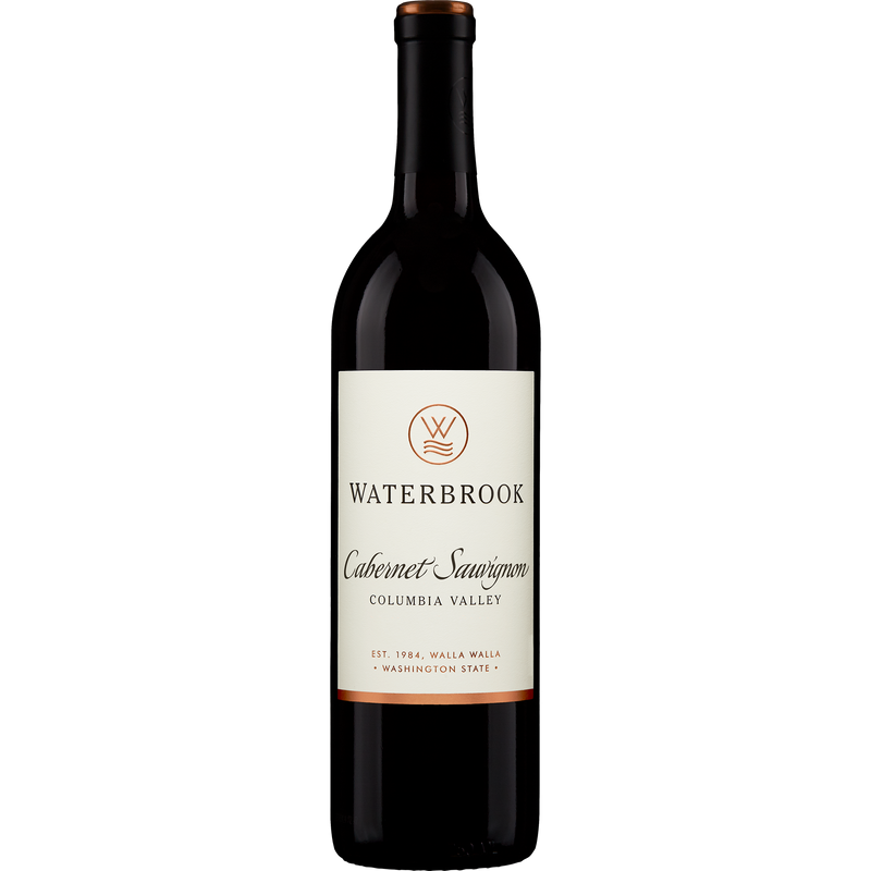 Waterbrook 2018 Cabernet Sauvignon 750ml bottle of wine