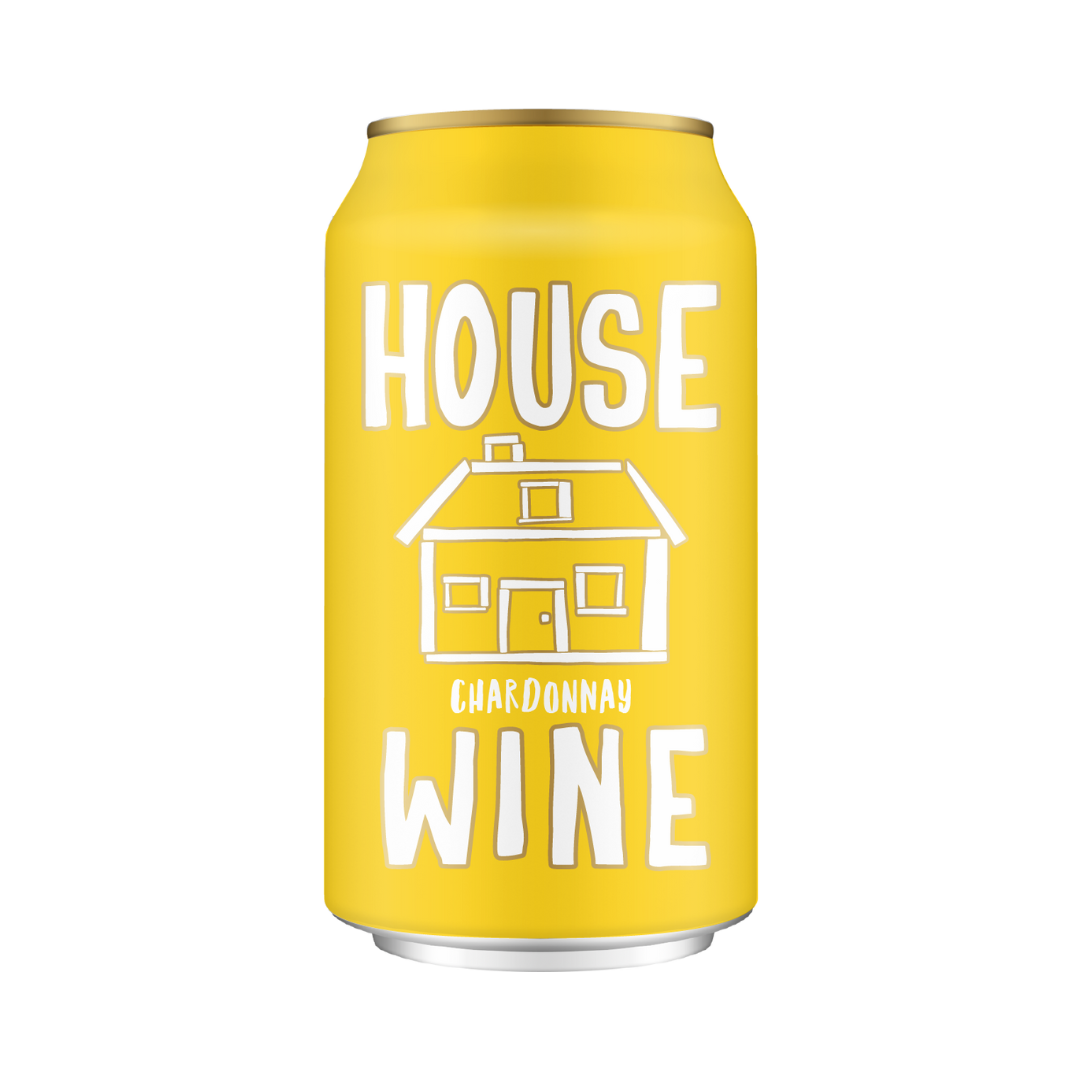 House Wine Chardonnay 355ml Can
