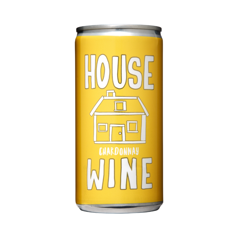 House Wine Chardonnay 200ml Can