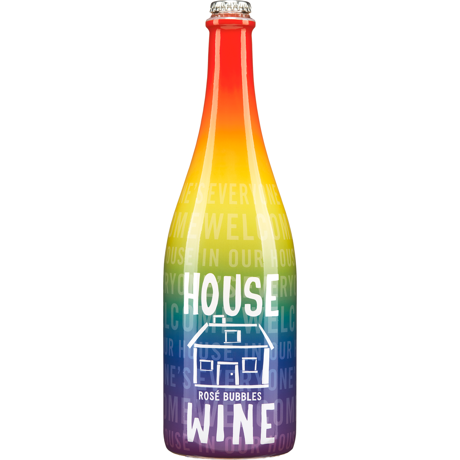 House Wine Rainbow Rosé Bubbles
