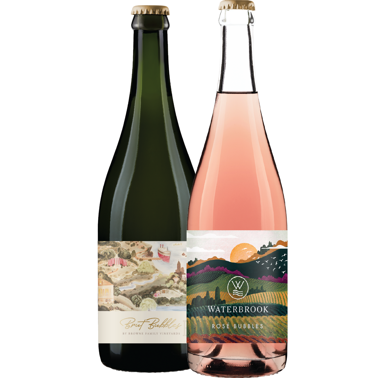 Browne and Waterbrook Bubbles 6-Pack